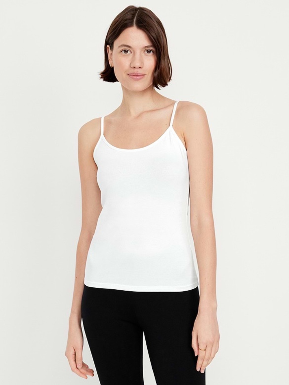 Old Navy First-Layer Cami Tank Top White Size L NWT